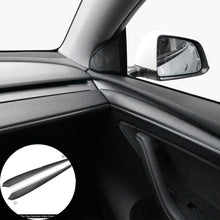 Load image into Gallery viewer, Model Y/3 Real Carbon Fiber Dashboard &amp; Front Door Trim Panel Replacement Kit