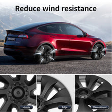 Load image into Gallery viewer, Model 3/Y Hub Cap Replacement Tesla Wheel Caps Protector Cover