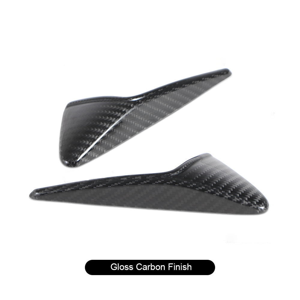 Real Carbon Fiber Side Camera Turn Signal Cover for Model 3/Y