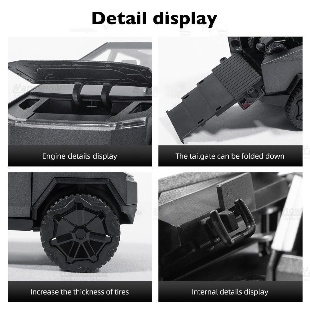 Tesla Cybertruck Pickup Truck Alloy Car Model