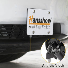 2021+ Tesla Model 3/Y frontnummerskiltholderramme med lås (amerikansk versjon)