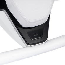 Load image into Gallery viewer, Tesla Model 3/Y Yoke Steering Wheel (Inspired by Model X/S Yoke)- Nappa White Leather