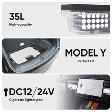 Load image into Gallery viewer, Model Y Portable Fridge Freezer DC 12V/24V 45W For Tesla Sub Trunk