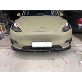 Carbon Fiber Body Kit For Tesla  Model Y Upgrade YG Style Front Lip Side Skirt Rear Diffuser Spoiler