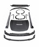 Hight Quality Body Kit For Tesla Model Y To CT Design Carbon Fiber Automotive Kits Hood Front Lip Rear Lip Side Skirts