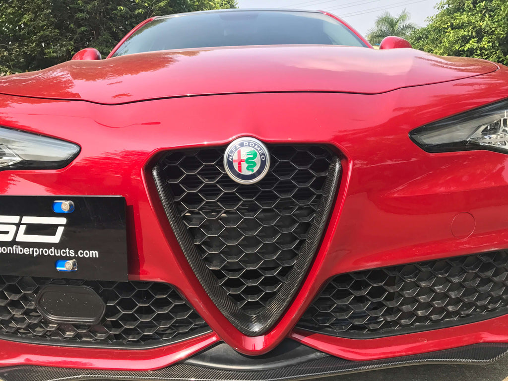 Alfa Romeo Giulia Grille Frame V Shield