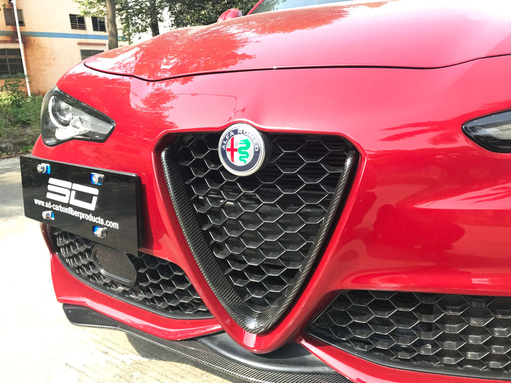 Alfa Romeo Giulia Grille Frame V Shield