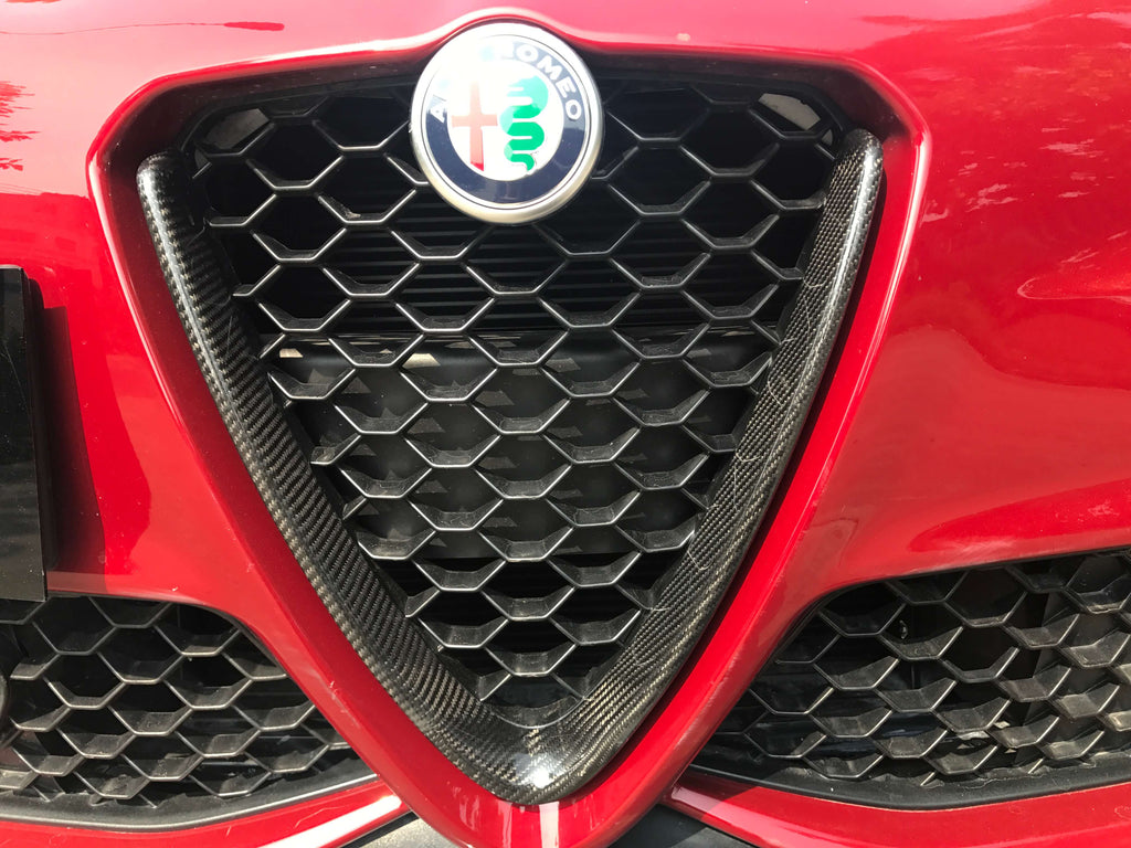 Alfa Romeo Giulia Grille Frame V Shield