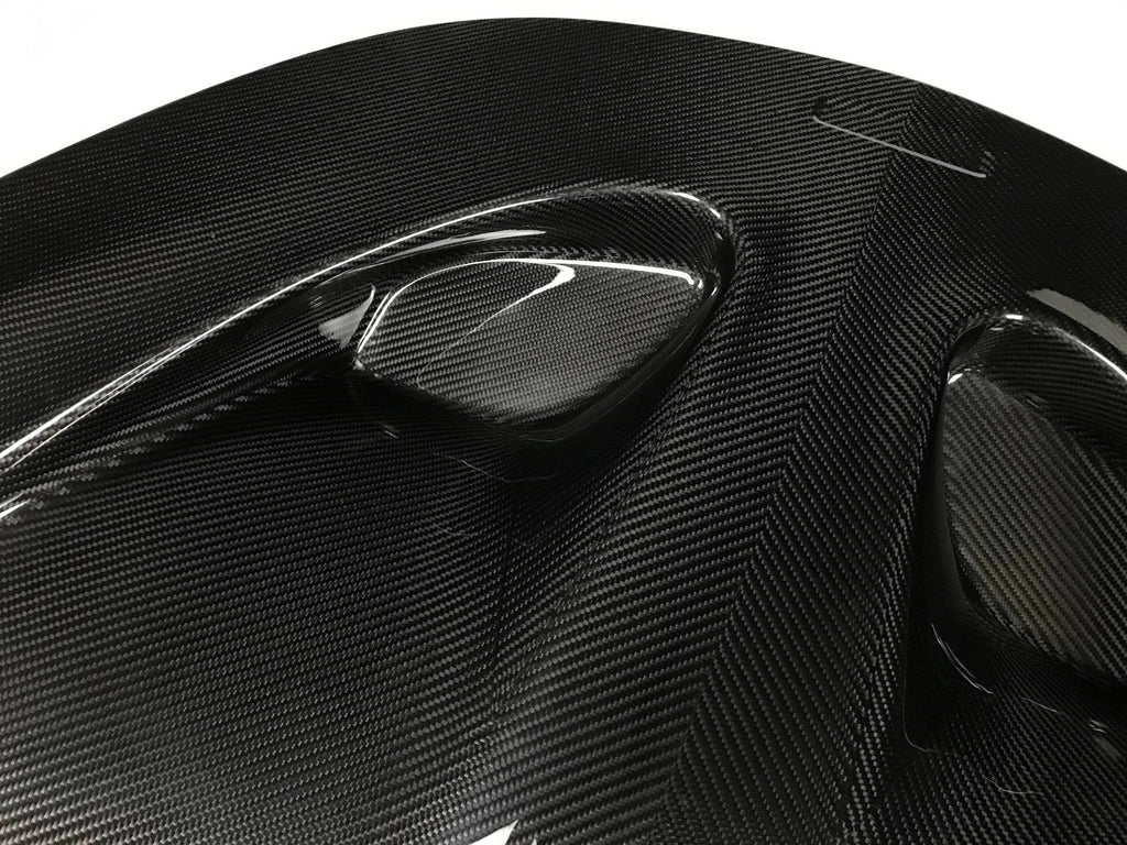 McLaren P1 Style Hood - Real Carbon Fiber