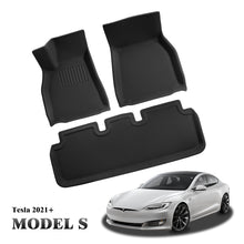 Load image into Gallery viewer, Model S Waterproof Front &amp; Rear Floor Liners