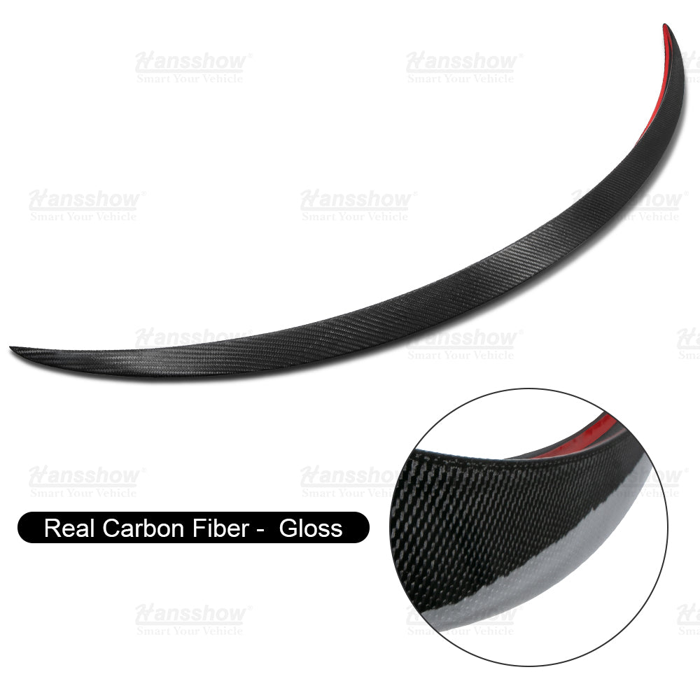 Model 3/Y Real Carbon Fiber Bakre Trunk Lip Spoiler