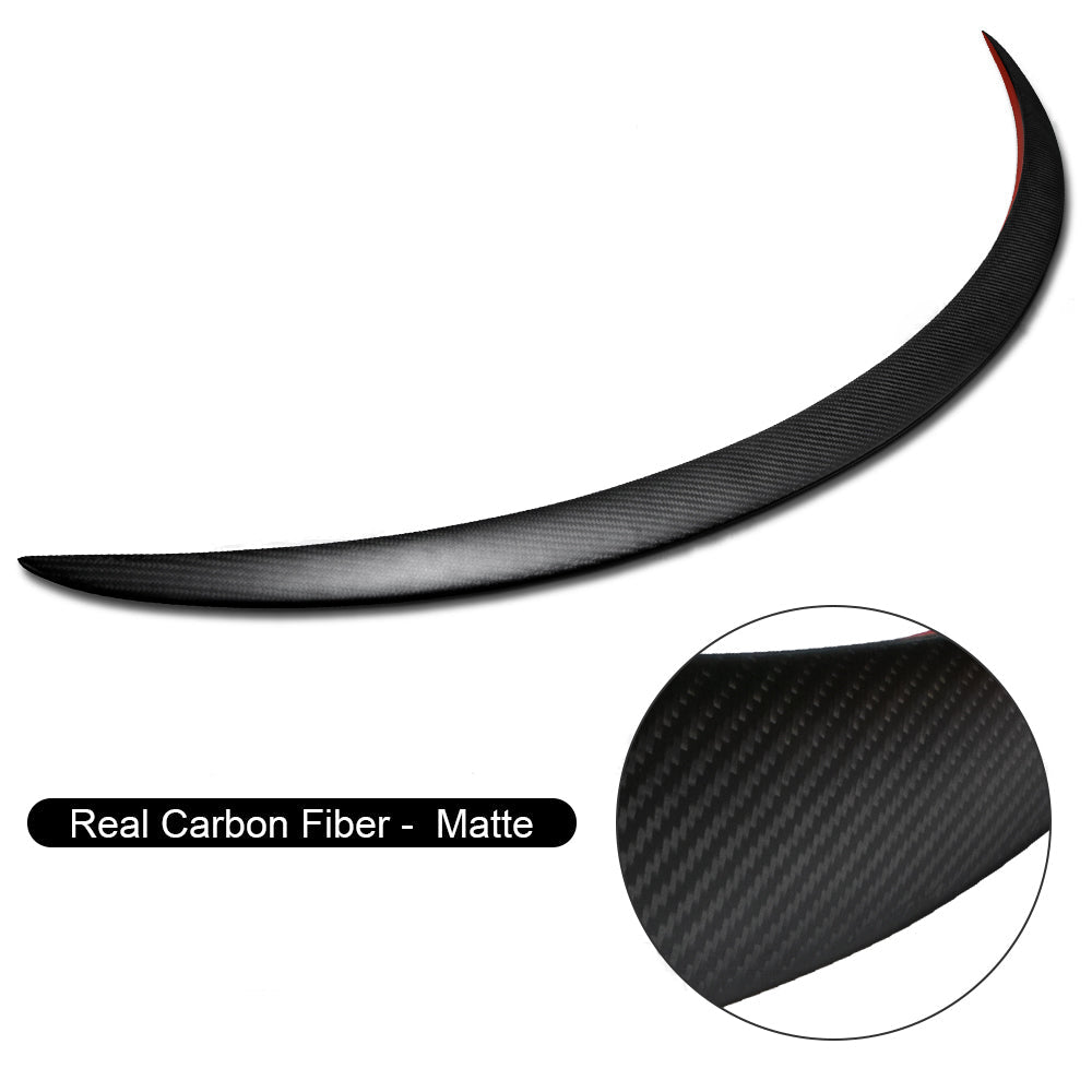 Model 3/Y Real Carbon Fiber Bakre Trunk Lip Spoiler