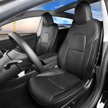 Load image into Gallery viewer, Model 3/Y Custom Leather Seat Cover (Full sets)