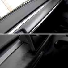 Load image into Gallery viewer, Gloss 3pcs/set Real Carbon Fiber Dashboard Cover Front Door Trim Panel Caps 