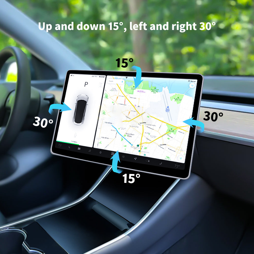 Maxamera Model 3/Y Dashboard Berøringsskjerm Svingbart monteringssett 