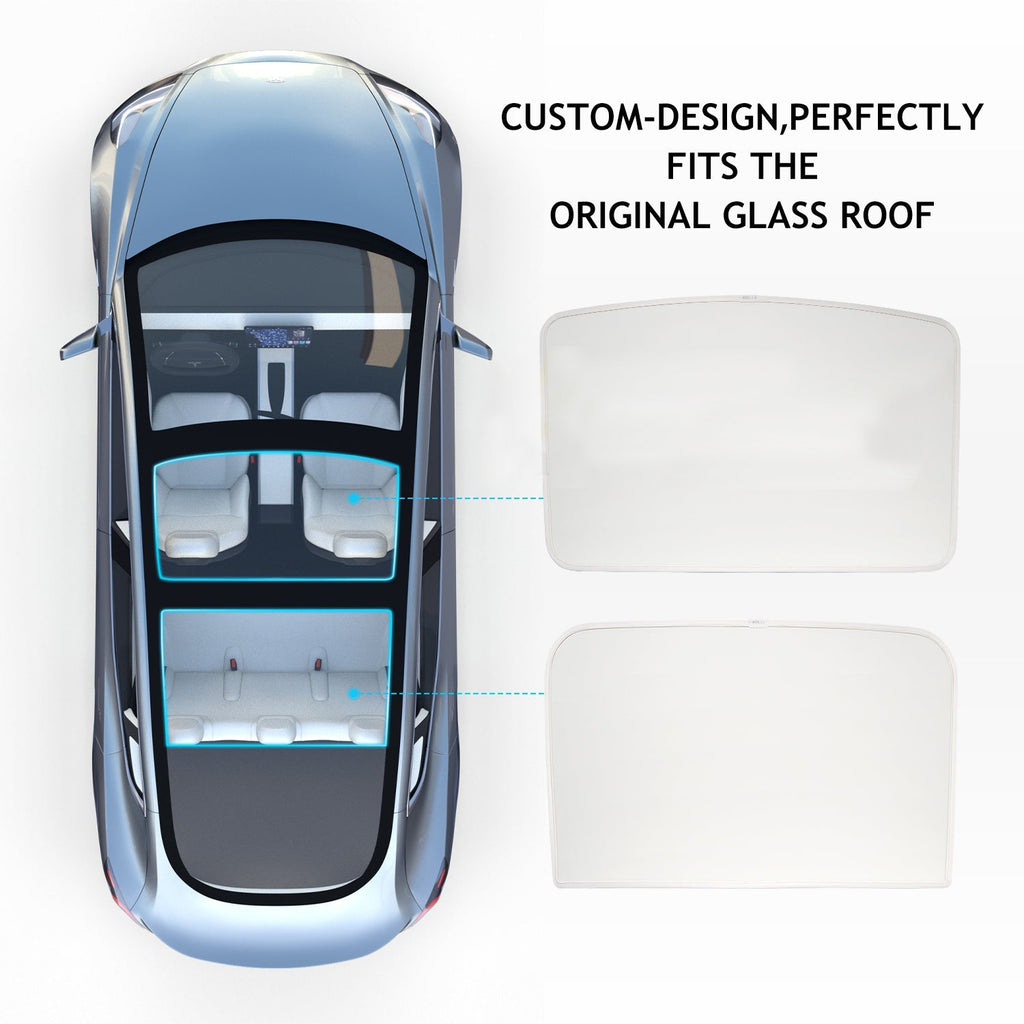 Model 3/Y Glass Roof Sunshades