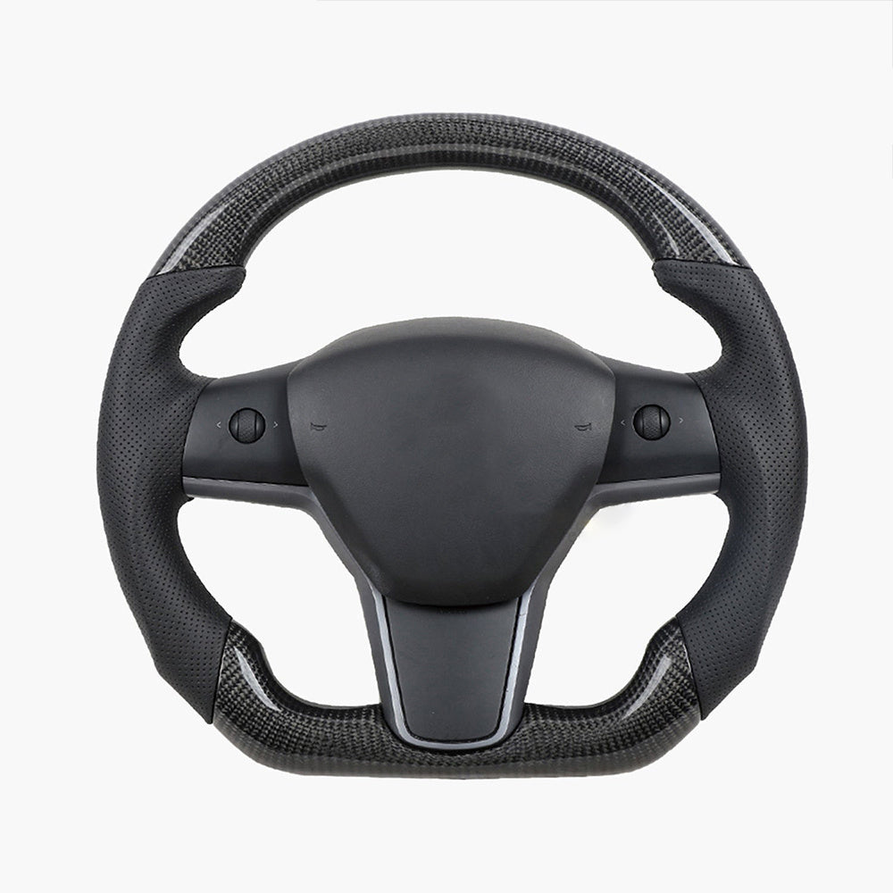 Model 3/Y Carbon Fiber Steering Wheel