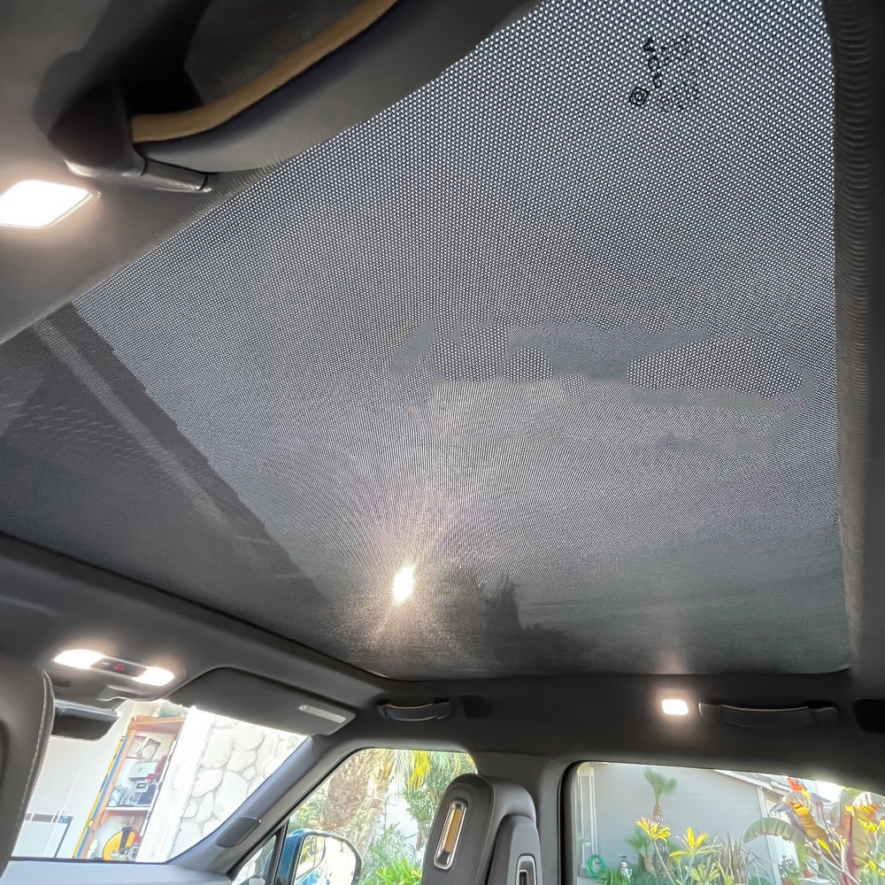 Maxamera Glass Roof Sunshades For Rivian R1T/R1S