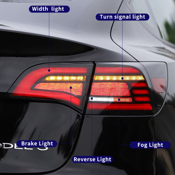 Model Y/3 Eagle Eye Style Tail Light