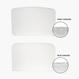 Modell 3/Y glasstak solskjermer 