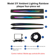 Load image into Gallery viewer, Model 3/Y Ambient Lighting Upgrade Kit Dragon Scale Style Tesla Interior LED Lighting Accessories